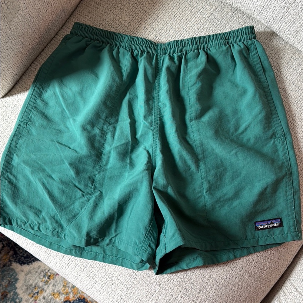 Patagonia Teal Swim Shorts